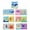 B, variant on Kid Cloth Book Infant Baby Intelligence Development Toy Cognize Books