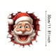 thumbnail image 3 of Adhesivos Decorativos Navideños Para Paredes Adhesivos Grandes Y Removibles De Papá Noel Adhesivos Decorativos Diy Para Navidad Hogar Para Invierno Navidad Fiestas De Invierno Suministros Para Fiest, 3 of 7