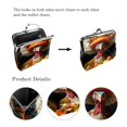 thumbnail image 3 of Turkey Stylish Minimalist Coin Purse with 0.7 Microfiber Zinc Alloy Jaws, 4.3x4.7 inches - Ideal for Your Essentials, 3 of 7