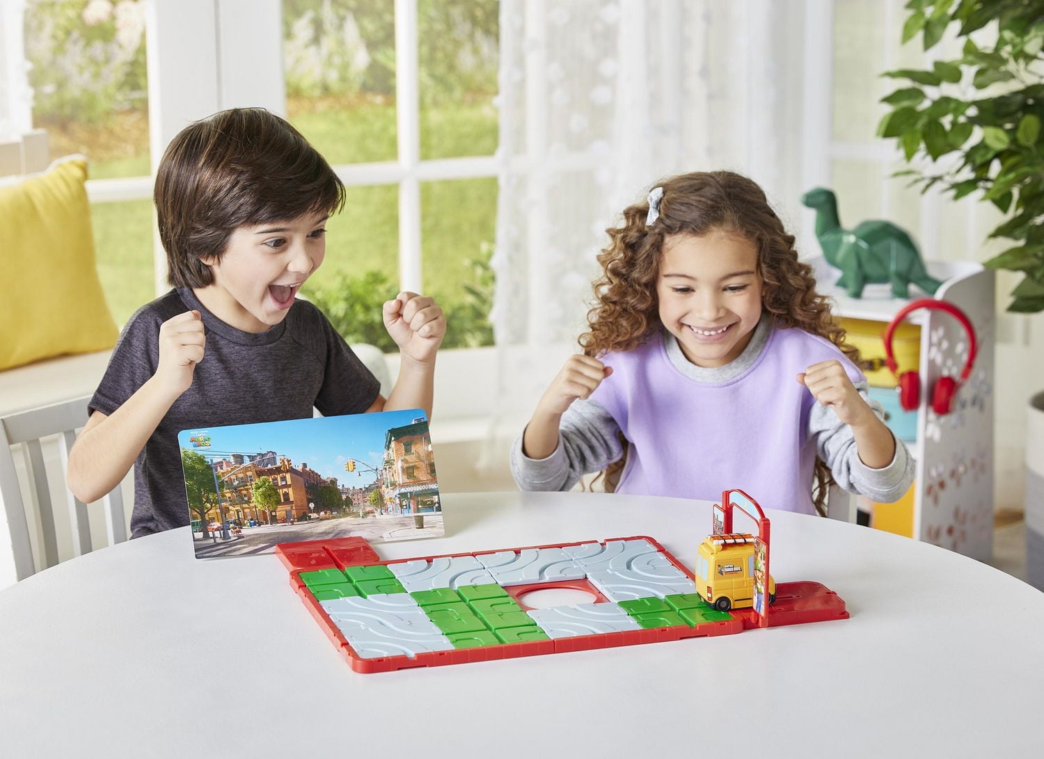 Epoch Games Super Mario Route 'n Go, Tabletop Skill and Action Game for Ages 5+, Tabletop Skill Game