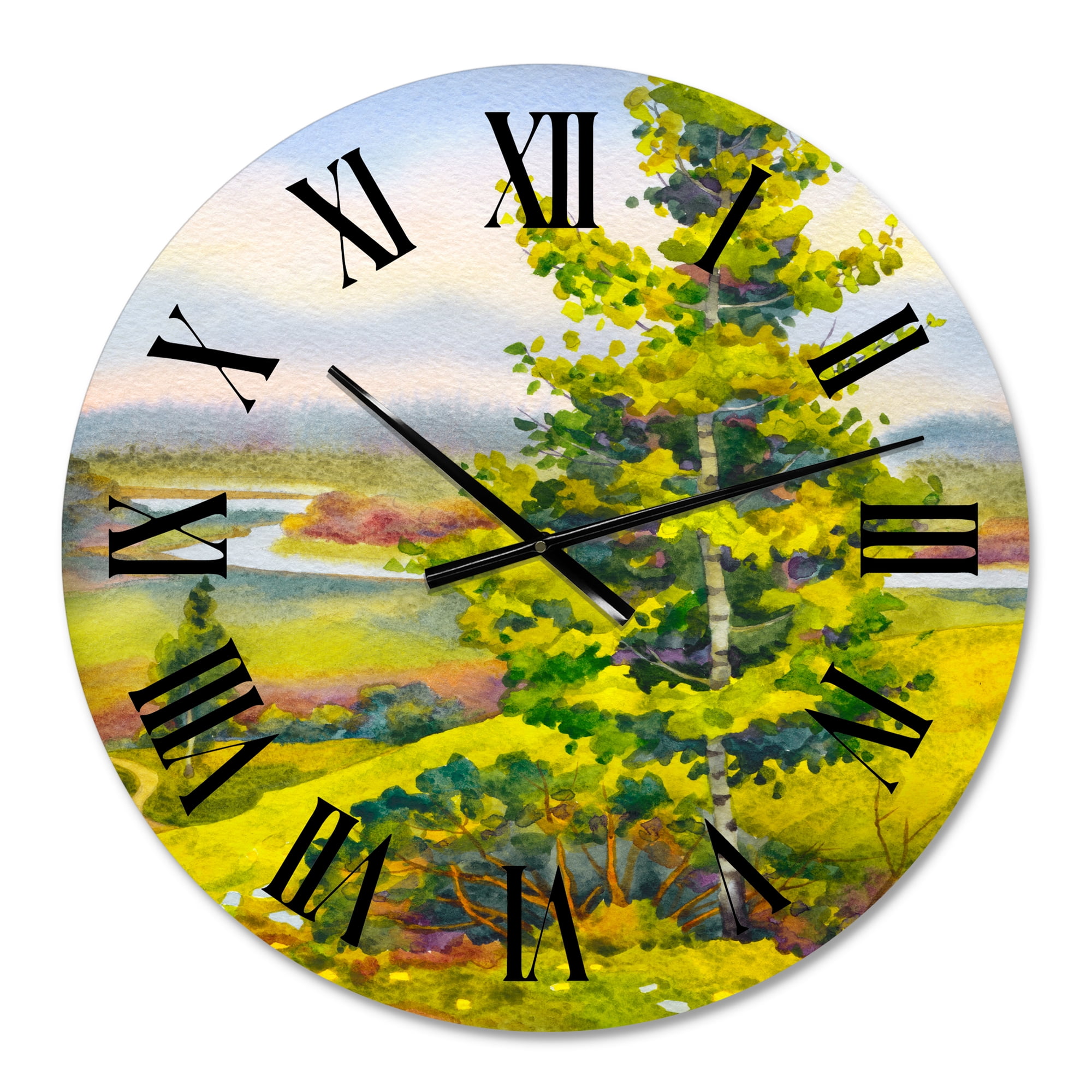 Designart 1 in Quartz Wall Clock