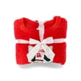 thumbnail image 5 of Holiday Time Women's and Women’s Plus Raccoon Holiday Plush Pajama Set, 2-Piece, Sizes S-3X, 5 of 5