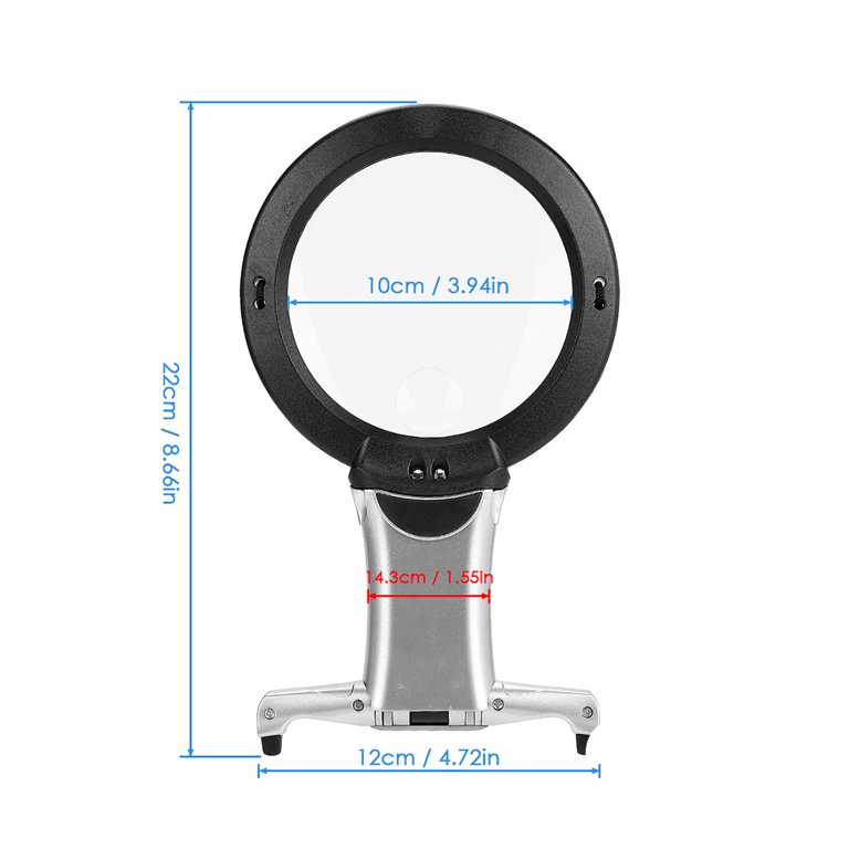 BSAH Magnifying Glass with Light, LED Illuminated Hands-free