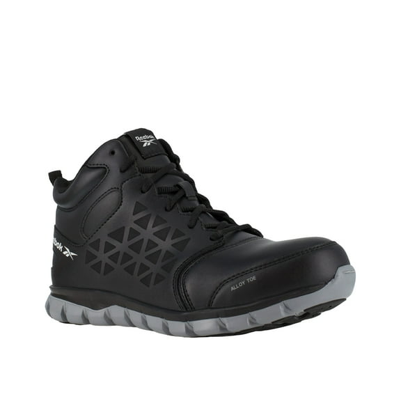 Reebok Sublite Cushion Work Women's Mid Cut Alloy Toe Electrical Hazard Slip Resistant Work Athletic Shoe