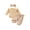 Khaki, variant on Suealasg Baby Girl Outfit Newborn Girl Spring Fall 4Pcs Clothes 3 6 12 18 24 Months Infant Girl Long Sleeve Ribbed Romper Daisy Print Pants Belt Headband Sets