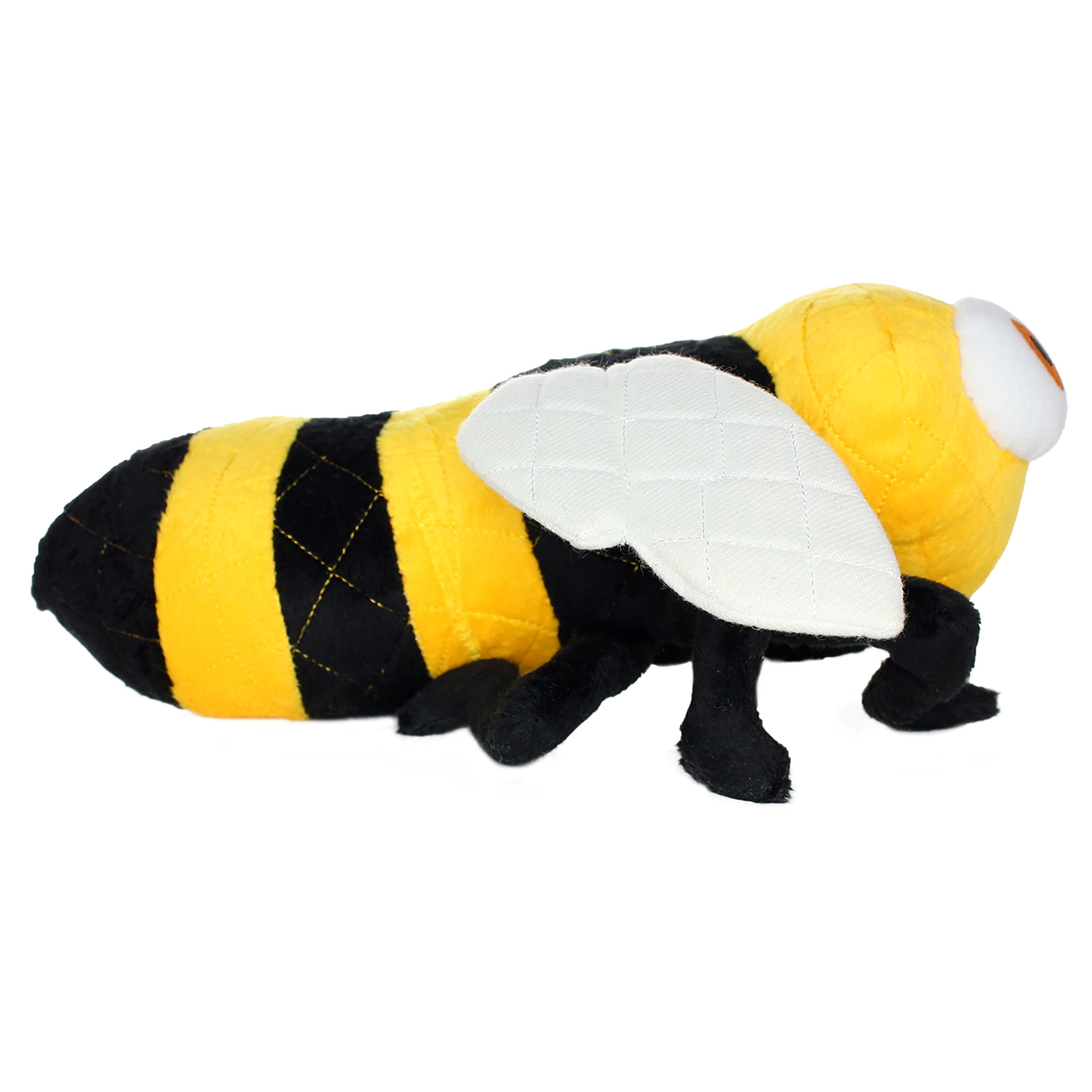 Mighty Bug Bee Durable Plush Dog Toy