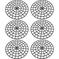 thumbnail image 5 of LOLIPPYY 6Pcs Flowerpot Bottom Mat Plastic Reusable Riser for Pots Outdoor Plant Elevator for Pots, 5 of 7