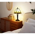 thumbnail image 4 of Orinova Tiffany Table Lamp Stained Glass Bedside Lamp for Living Room Bedroom Traditional Desk Light, 4 of 8