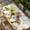 Gray, variant on Yellow Sunflowers Table Cloths for 5 Foot Rectangle Tables, Floral Bees Elegant Pastoral Botanical Patio Waterproof Elastic Fitted Tablecloths, Washable Rectangular Table Cover for Camping