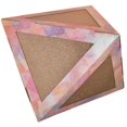 thumbnail image 1 of Pet Life CTS3RB Ultra Premium Collapsible Puzzle Pet Cat Scratcher House, Pink Pattern - One Size, 1 of 1