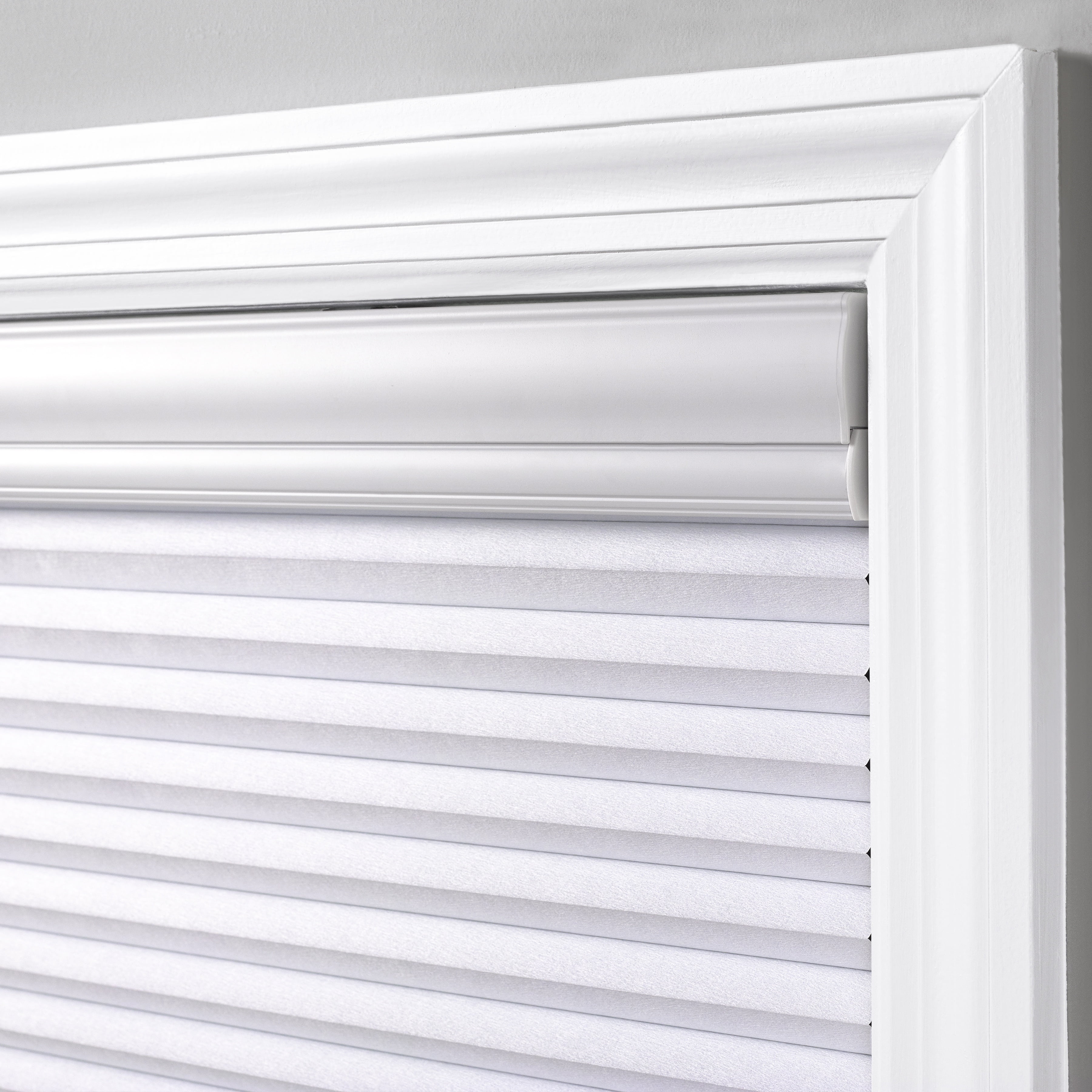 Coverscaped Top-Down Bottom-Up Cellular Shade, Room Darkening White, 70.75 x 48