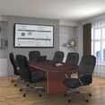 thumbnail image 2 of Regency Legacy 120" Race Track Conference Table with Power Data Grommet- Mahogany, 2 of 7