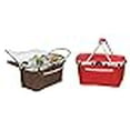 thumbnail image 3 of GOODHOPE Bags Collapsible Basket Cooler, Brown, 3 of 3