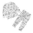 thumbnail image 1 of DIY Hand Painted Coloring Pajama Set Interactive Homewear For Kids Play And Comfortable Nightwear, 1 of 3