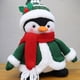 thumbnail image 4 of Fiudx Muñeco de Tela Navideño de Punto, Papá Noel, Muñeco de Nieve y Pingüino de Peluche. Material Suave y Duradero. Decoración Festiva para El Hogar. Un Regalo Ideal. 22,8 X 15,9 X 10 Cm., 4 of 5