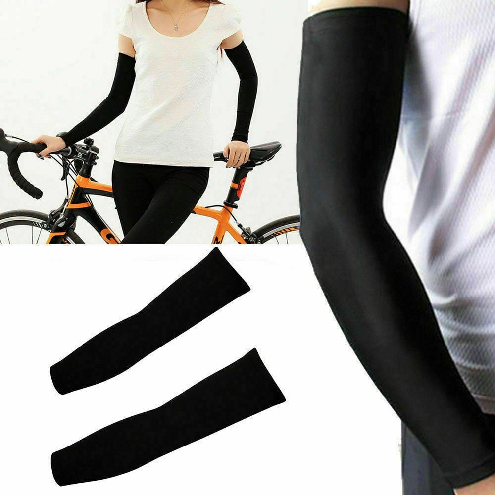 Details about   Cooling Arm Sleeves Basketball Cycling Sports UV Sun Protection Protective Gear