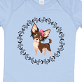 thumbnail image 4 of Inktastic Long Haired Chihuahua Dog Girls Baby Bodysuit, 4 of 5