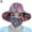 D, variant on Flower Sun Hat for Outdoor Working, Sunscreen Hat, With Face Protection Mask }е K6P3