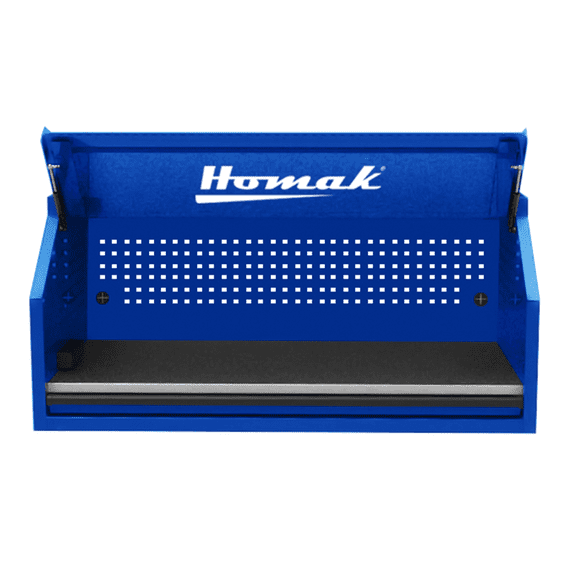 Homak BL02054010 54" RS Pro Hutch, Blue
