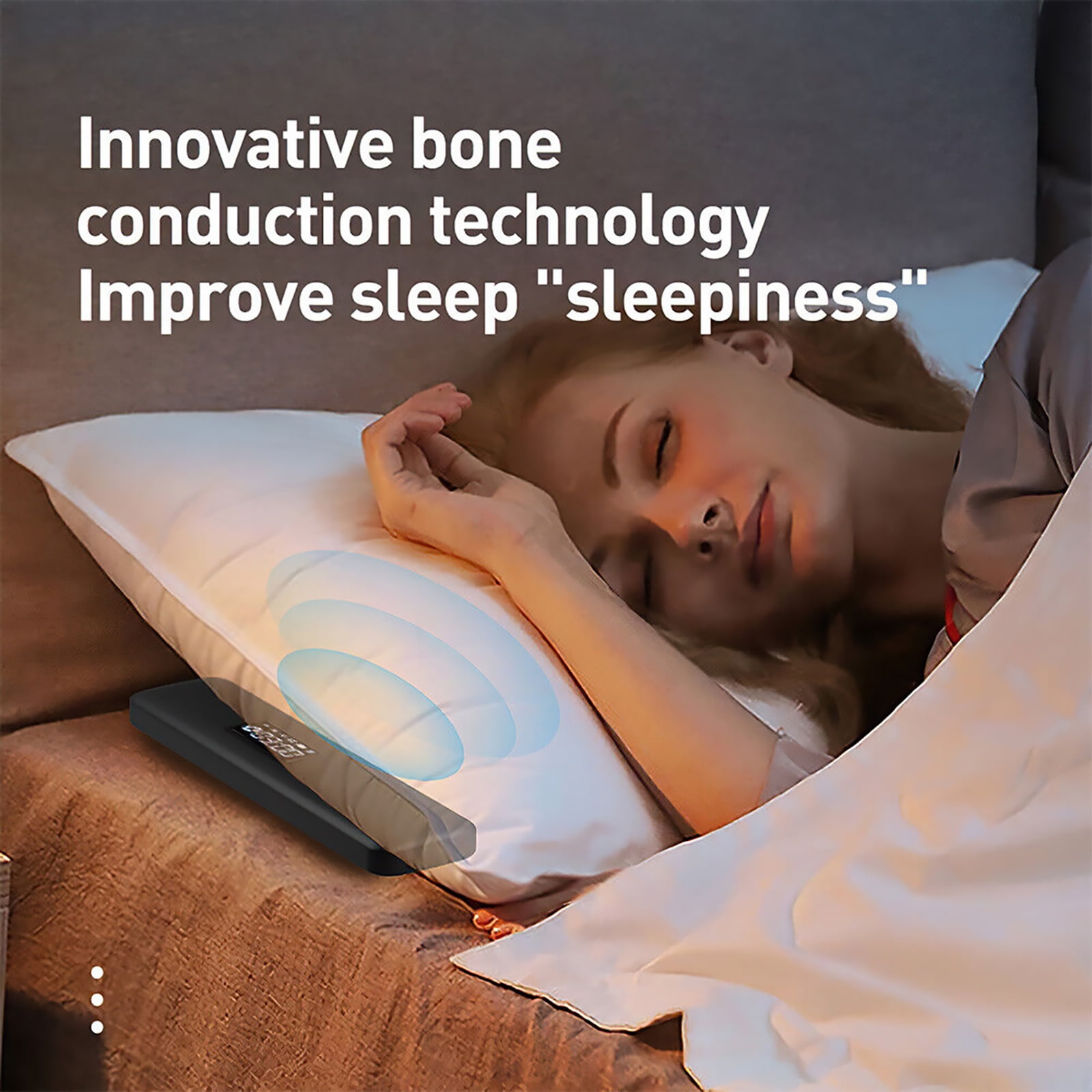 Under Pillow Speaker Bluetooth 5.3, Clear Sound Sleeping Bluetooth Speaker