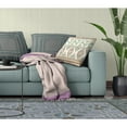 thumbnail image 4 of Amrita Sen Designs Amrita Sen Nandini Flowers Faux Suede Throw Pillow 20"x20", 4 of 9