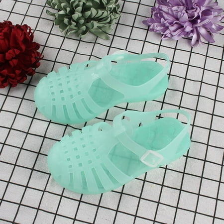 

Kiplyki Wholesale Toddler Shoes Baby Boys Girls Cute Candy Colors Hollow Out Non-slip Soft Sole Beach Roman Sandals