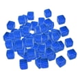 thumbnail image 2 of KLKCMS 100Pcs 10mm Transparent Clear Dice Set Entertainment Board Game Accessory Blue, 2 of 7