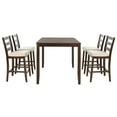 thumbnail image 4 of Safavieh Melvin 36" Transitional Dining Table, Beige/Brown, 4 of 5