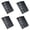 Black 4 Packs, variant on GleamNest Cell Phone Tool Kit with Detachable Handle for Cell Phone, Smartphone, Game Console, Tablet, Furniture, Outdoor, 2 Count