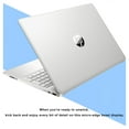 thumbnail image 4 of HP 15 Laptop, 11th Gen Intel Core i5-1135G7, 32GB DDR4 RAM, 1TB PCIe SSD, 15.6" HD(1366 x 768), Touch-Screen, Intel Iris Xe,WiFi 5, Windows 11 Home, Silver, 4 of 5