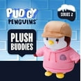 thumbnail image 2 of Pudgy Penguins Plush Buddies (Series 2) with Pink Hoodie and Brown Hat, 2 of 5