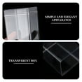 thumbnail image 6 of Kuyiluo display case 4pcs Acrylic Display Box Dust-proof Storage Show Box Transparent Storage Case, 6 of 10