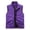 #05 Purple 【Mix & Match: Choose Your Favorites】, variant on Men's Solid Color Sleeveless Vest Jacket Nylon Spandex Stand Up Collar Full Zip Cardigan With Multiple Pockets Lightweight Outerwear Casual Daily Travel | Zenithor,Black L