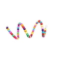 thumbnail image 2 of Visland Bird Cage Toy Colorful Beads Resting and Playing Leisure Toys Parrot Climbing Wood Swing Toy for Small Medium Parrots, 2 of 7