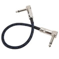 thumbnail image 3 of Guitar Cable,11.8in Instrument Cable Weave Instrument Cable Pedal Cable Crafted with Care, 3 of 9