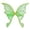 Green#730-362, variant on Fairy Wings 32.7"x33.1" Adjustable Transparent Strap Party Accessory Sparkling Sequin Party Prop for Halloween Events
