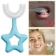thumbnail image 5 of Niño Bebé Infantil Cepillo de dientes con cabezal de cepillo Lindo Fácil de agarrar de 2 a 6 años Azul Yuyangstore cepillo de dientes manual, 5 of 8