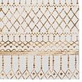 thumbnail image 3 of Linon Motif Printed Faux Rabbit Ivory 3' X 5' Rectangle Area Rug RUGPR0635, 3 of 6