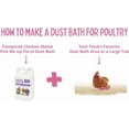 thumbnail image 4 of Pampered Chicken Mama Floral Dust Bath with Non-GMO Herbs: All Natural Poultry Supplies for Hens Who Love Bathing in Chicken Coops - Pick Me Up Floral Dust Bath (10 pounds), 4 of 6
