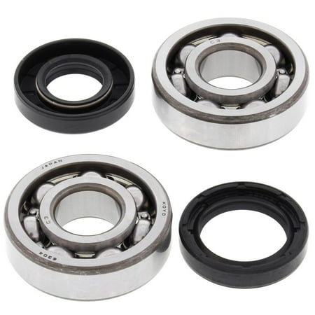 77 Main Bearing Set New All Balls Crank Bearing and Seal Kit 24-1063 for Yamaha DT100 1974 1975 1976 1977 1978 1979 1980 1981 1982 1983 74 75 76 77 78 79 80 81 82 83, MX100 1974 1975 1979 1980 1981 1982 1983 ()