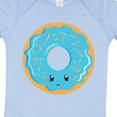 thumbnail image 4 of Inktastic Blue Donut Boys or Girls Baby Bodysuit, 4 of 5