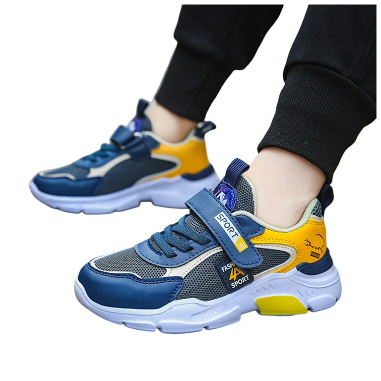 Boys Sneakers 2024 Boys Girls Shoes Kids Tennis Athletic Running Walking Lightweight Sneakers For Little Big Kid Boys Tennis Shoes Size 5 Big Kid Wolf High Top Shoes 12 Month Boy Shoes Toddler