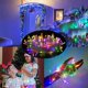 thumbnail image 2 of Cadena de luces LJLNION 30 m 300 LED multicolor a prueba de agua 110 V, 2 of 6