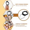 thumbnail image 2 of Angel Headband for Decoration Black Angel Headband 2Pcs, 2 of 5