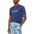 thumbnail image 5 of Calvin Klein - Playera de Manga Corta est&aacute;ndar Ligera de Secado r&aacute;pido, 40+ protecci&oacute;n UPF para Hombre, Azul Marino Logo, X-Large, 5 of 5