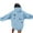 Light Blue, variant on JUSLIO Crewneck Sweatshirts for Women Hooded Graphic Hoodies Long Sleeve Casual Comfortable Everyday Sweatshirts