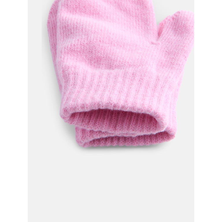 Wonder Nation Pom Pom Beanie and Mittens Set, 2-Piece photo 3