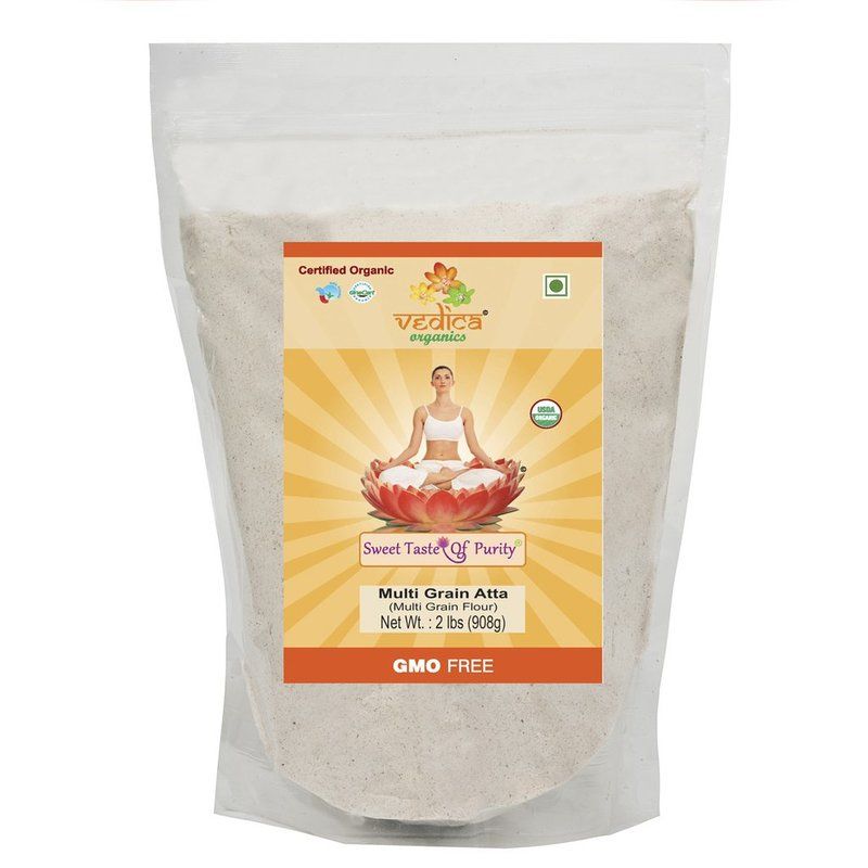 Vedica Organics Organic Multi Grain Atta (Multi Grain Flour)