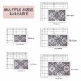 thumbnail image 6 of Purple Boho Outdoor Rug 5x8 Ft, Non Slip Washable Area Rug, Farmhouse Vintage Ethnic Flowers Pattern Patio Rugs Carpet Runner, Large Floor Mat for Indoor/Outdoor Deck Porch Camping, 6 of 8