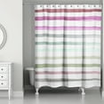 thumbnail image 2 of Creative Products Colorful Watercolor Streaks 3 71x74 Shower Curtain, 2 of 2